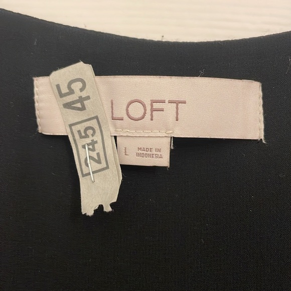 LOFT navy blue spaghetti strap top - Picture 4 of 4